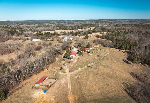 105 Acres of Land with Home for Sale in Licking, Missouri