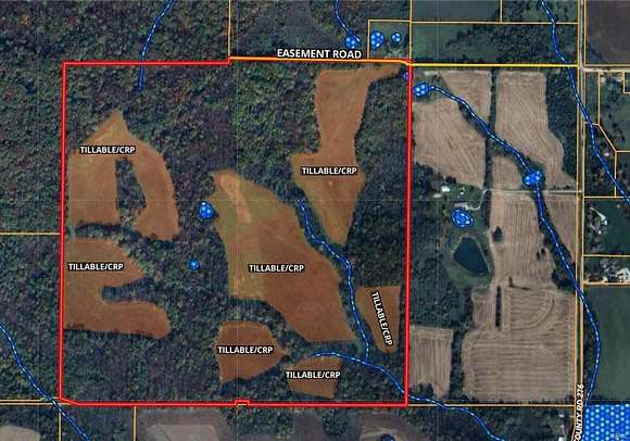 160 Acres of Land for Sale in Louisiana, Missouri