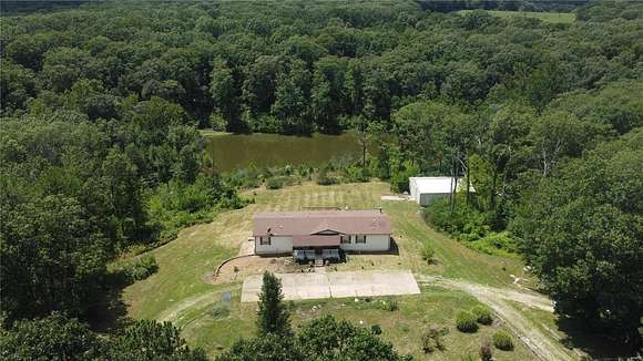 35 Acres of Land with Home for Sale in Grubville, Missouri