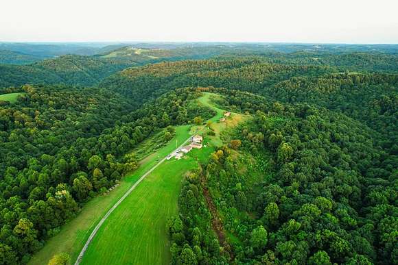 130 Acres of Recreational Land with Home for Sale in Proctor, West Virginia