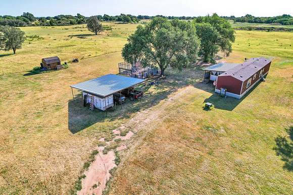 24 Acres of Recreational Land with Home for Sale in Elk City, Oklahoma