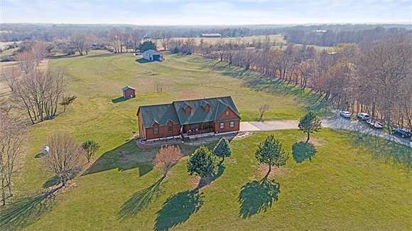 10.2 Acres of Land with Home for Sale in Kingsville, Missouri