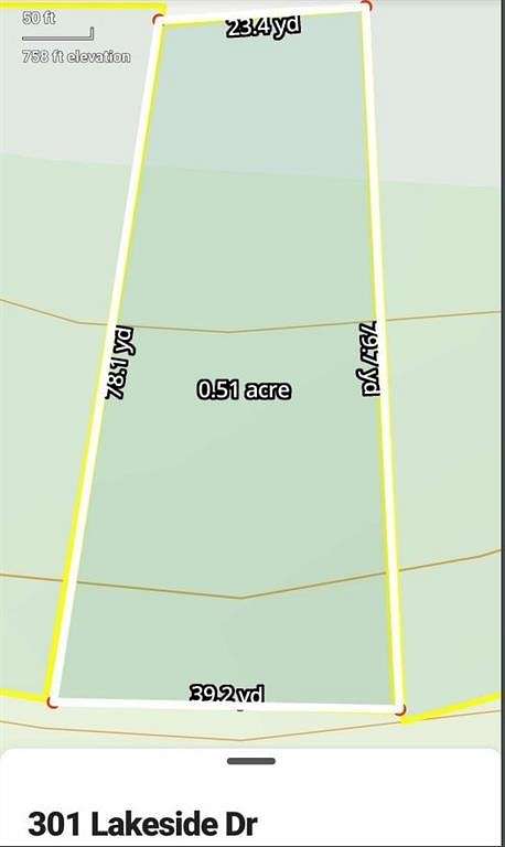 0.51 Acres of Residential Land for Sale in Six Mile, South Carolina