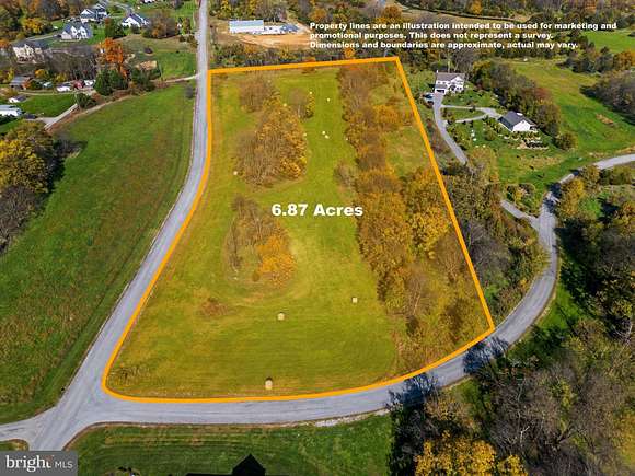 6.9 Acres of Residential Land for Sale in Shepherdstown, West Virginia