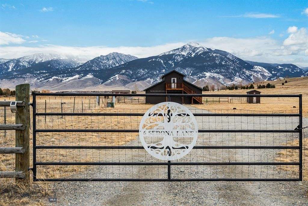 10 Acres of Land with Home for Sale in Livingston, Montana
