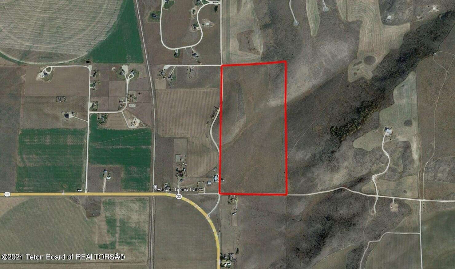 79.8 Acres of Land for Sale in Tetonia, Idaho
