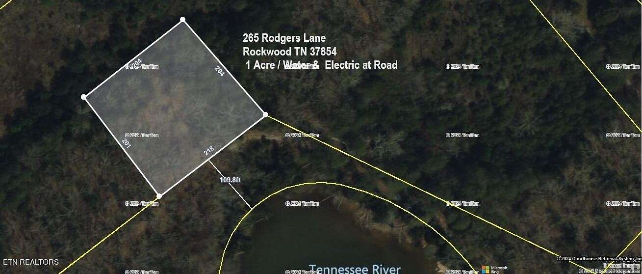 1 Acre of Land for Sale in Rockwood, Tennessee