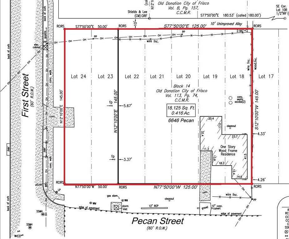 0.58 Acres of Residential Land for Sale in Frisco, Texas