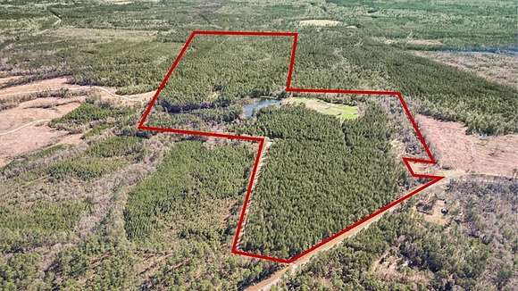 148 Acres of Land with Home for Sale in Wiggins, Mississippi