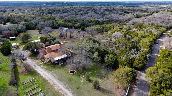 6.2 Acres of Residential Land with Home for Sale in Lampasas, Texas
