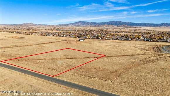 4 Acres of Residential Land with Home for Sale in Prescott Valley, Arizona