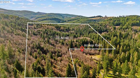 35 Acres of Land for Sale in Colton, Oregon