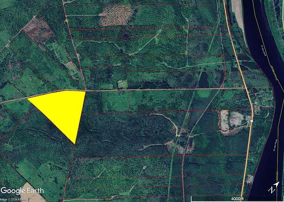 63 Acres of Land for Sale in Van Buren, Maine