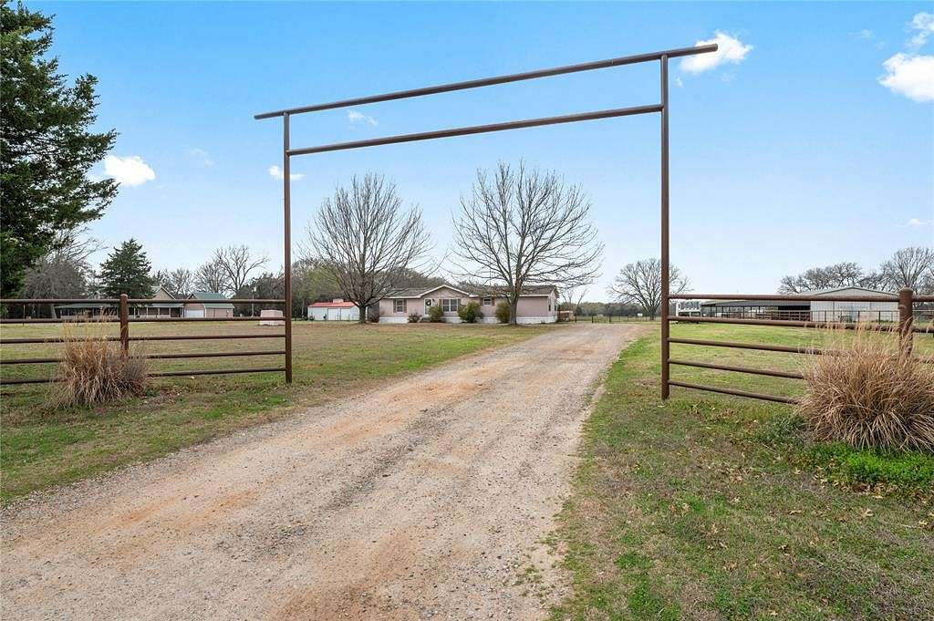 9.7 Acres of Land with Home for Sale in Bonham, Texas