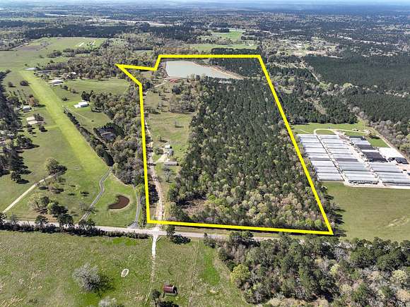 117 Acres of Recreational Land for Sale in New Waverly, Texas