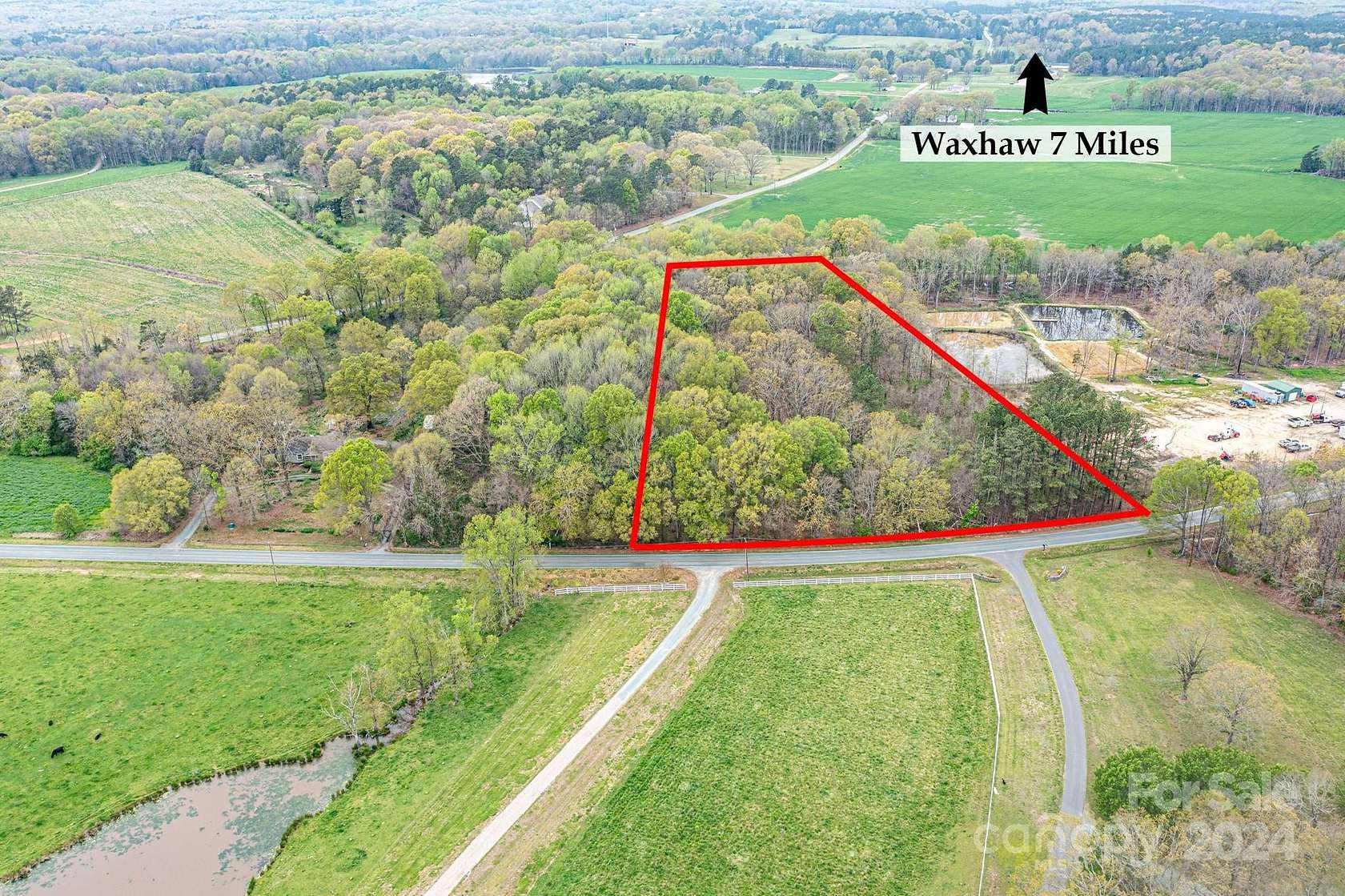 5 Acres of Residential Land for Sale in Waxhaw, North Carolina