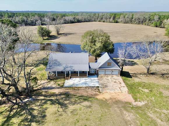 96.5 Acres of Land with Home for Sale in Burnt Corn, Alabama