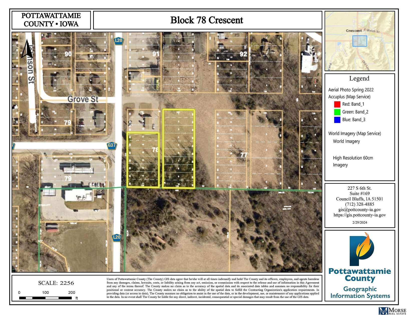 1.4 Acres of Residential Land for Sale in Crescent, Iowa