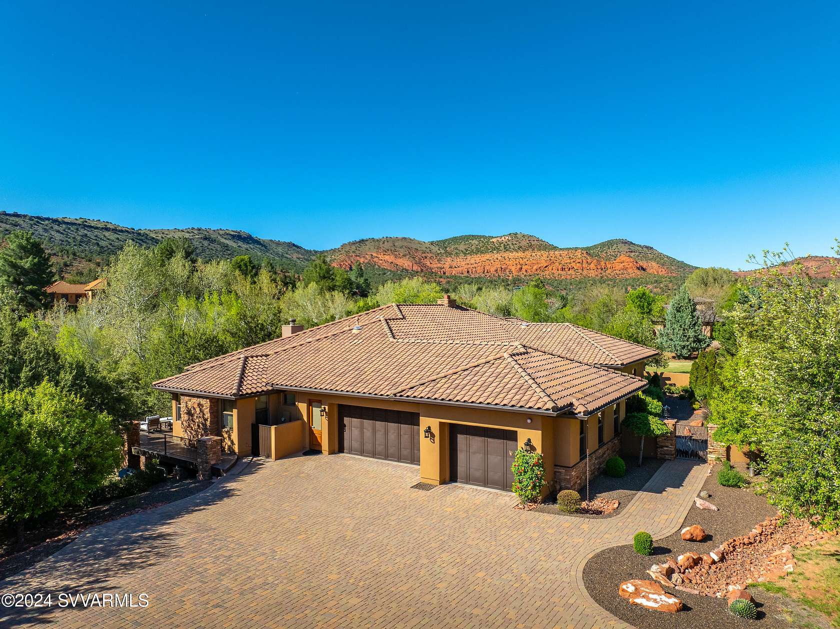 2 Acres of Residential Land with Home for Sale in Sedona, Arizona