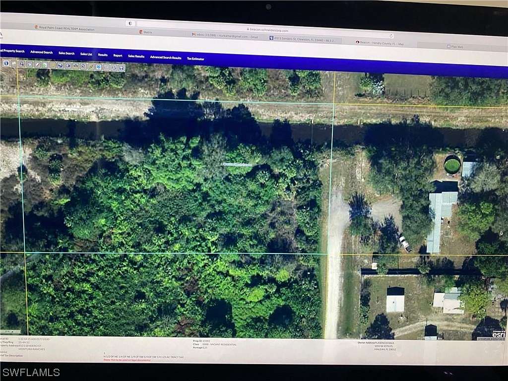 1.25 Acres of Residential Land for Sale in Clewiston, Florida