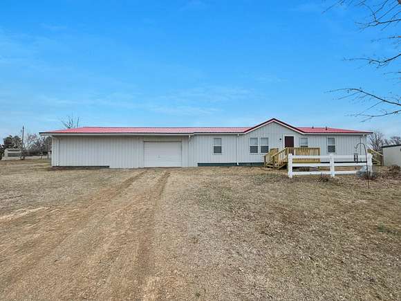 9.6 Acres of Land with Home for Sale in Augusta, Kansas