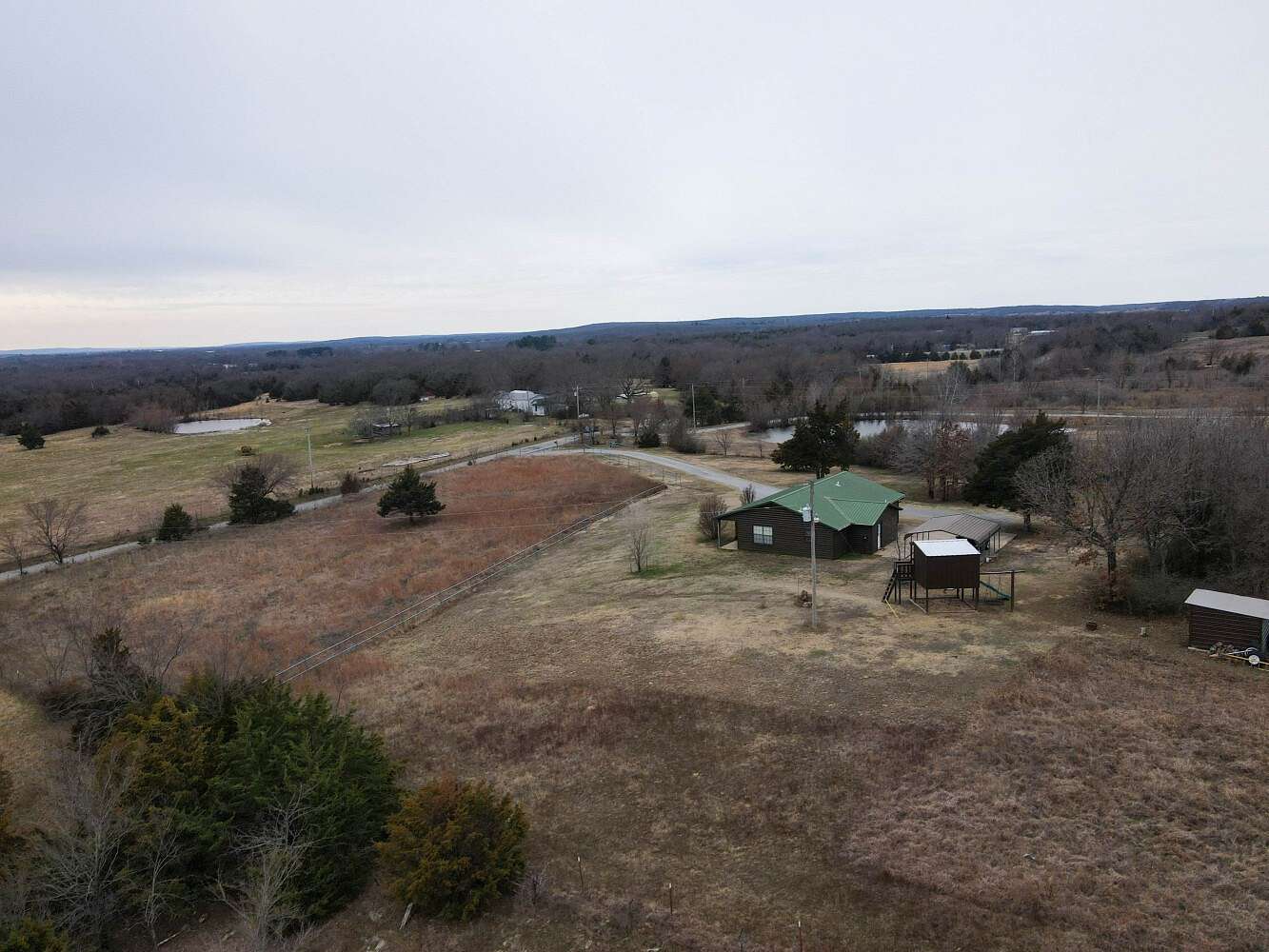5 Acres of Residential Land with Home for Sale in McAlester, Oklahoma