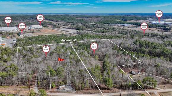 20 Acres of Improved Commercial Land for Sale in Vance, Alabama