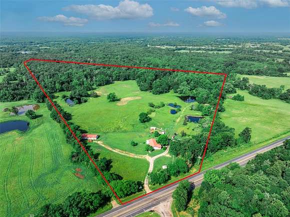 49.253 Acres of Land with Home for Sale in Winnsboro, Texas
