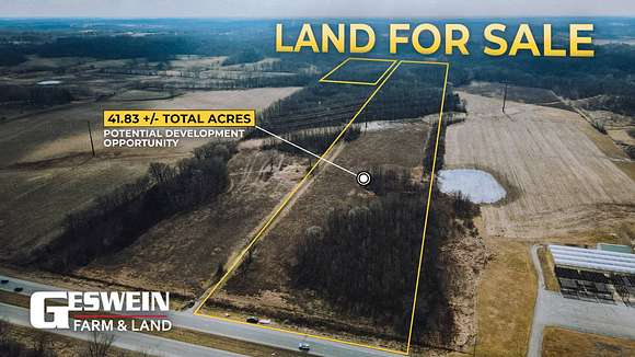 41.8 Acres of Commercial Land for Sale in Valparaiso, Indiana