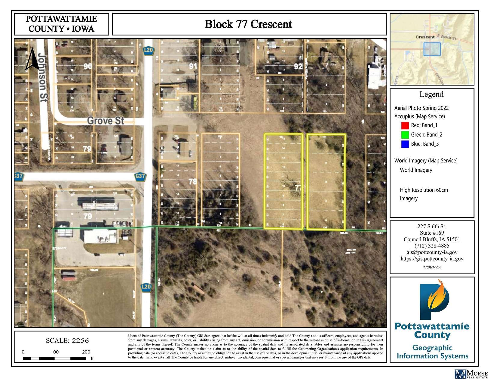 1.7 Acres of Residential Land for Sale in Crescent, Iowa