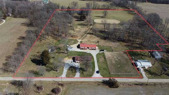 20 Acres of Agricultural Land with Home for Sale in Terre Haute, Indiana