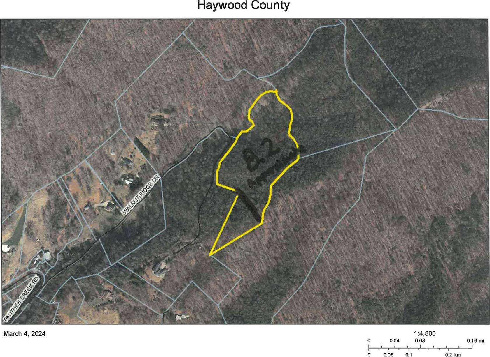 8.3 Acres of Residential Land for Sale in Clyde, North Carolina