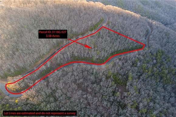 3.6 Acres of Residential Land for Sale in Talking Rock, Georgia