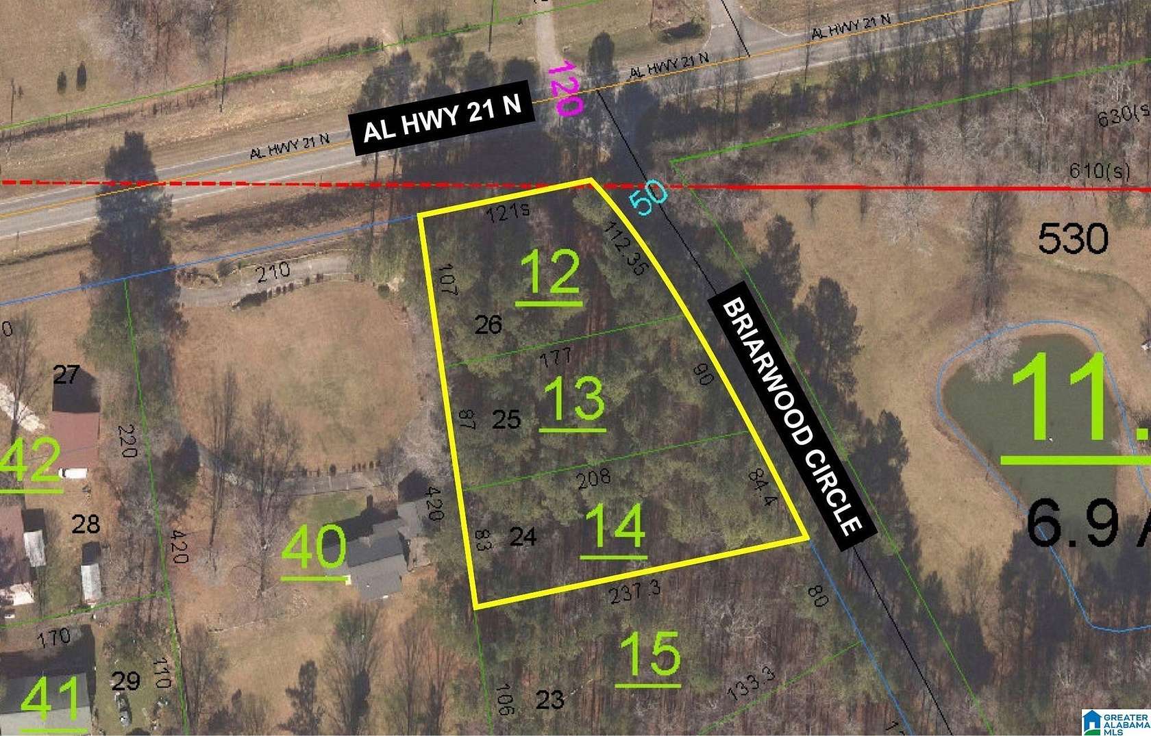 1.2 Acres of Residential Land for Sale in Piedmont, Alabama