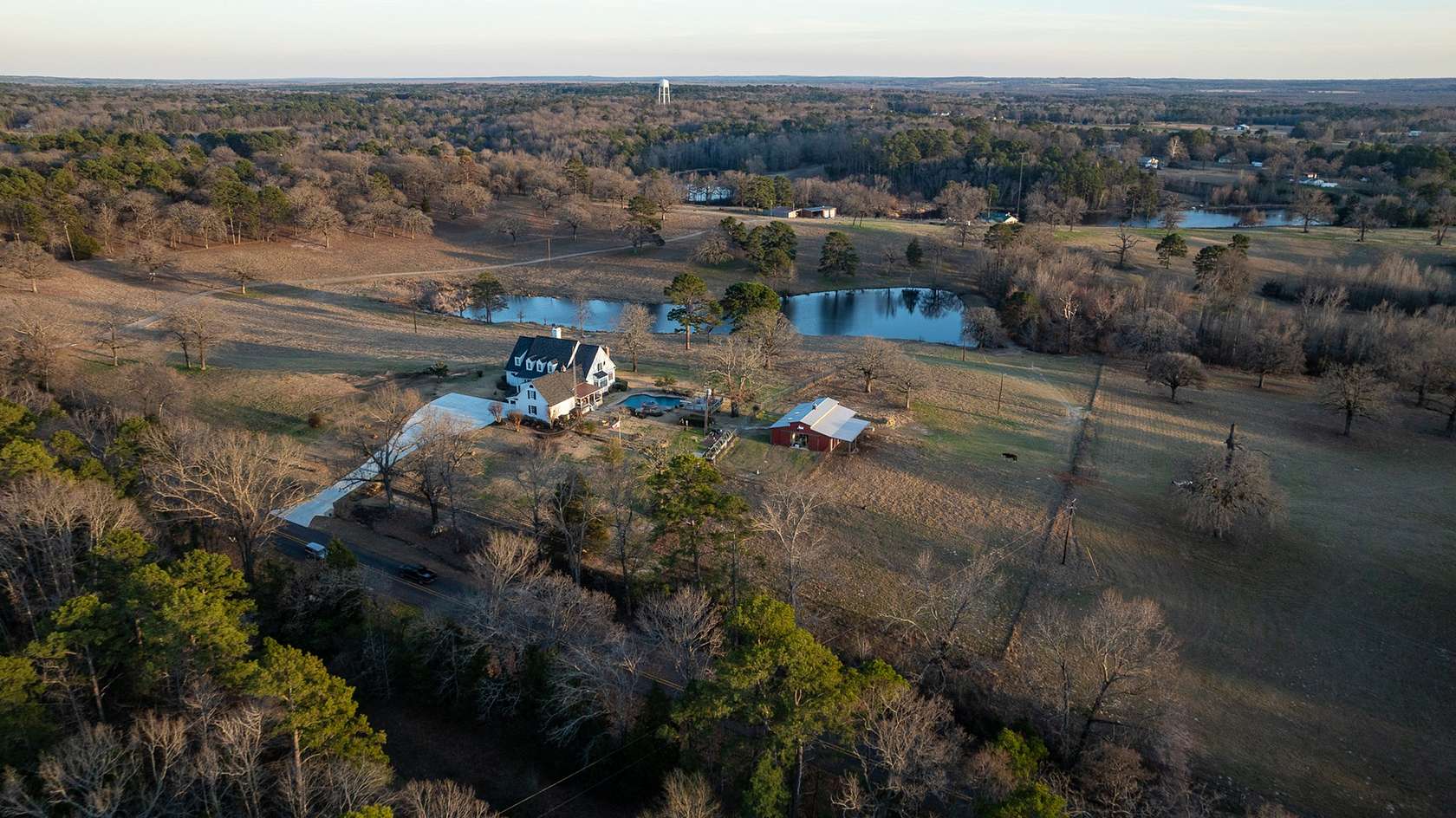 107 Acres of Land with Home for Sale in Mineola, Texas