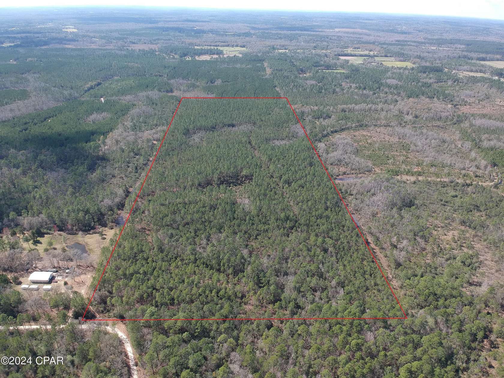 60 Acres of Recreational Land for Sale in Bonifay, Florida