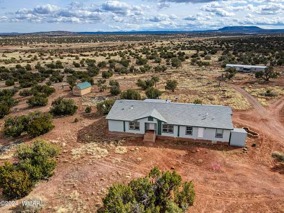 40.8 Acres of Land with Home for Sale in Concho, Arizona
