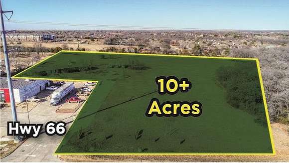 10.3 Acres of Improved Commercial Land for Sale in Rowlett, Texas
