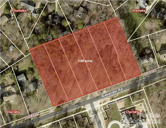 3.1 Acres of Residential Land for Sale in Charlotte, North Carolina
