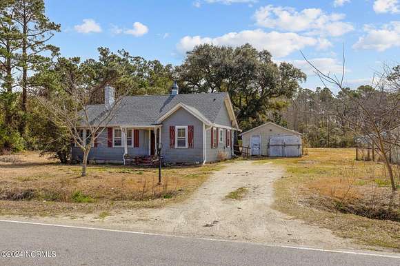 2.4 Acres of Residential Land with Home for Sale in Gloucester, North Carolina