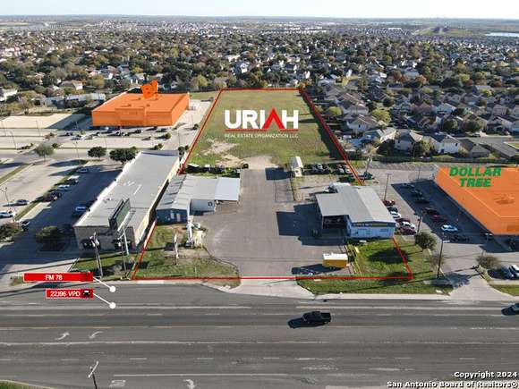 4.9 Acres of Commercial Land for Sale in San Antonio, Texas