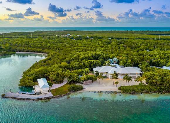 12.6 Acres of Land with Home for Sale in Key Largo, Florida