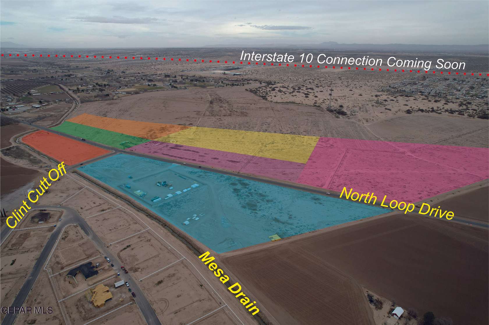 5.34 Acres of Commercial Land for Sale in Clint, Texas