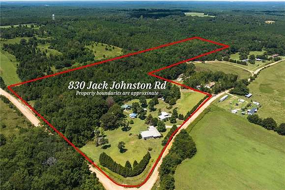 22 Acres of Land with Home for Sale in Little Texas, Alabama