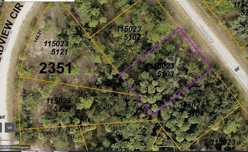 0.23 Acres of Land for Sale in North Port, Florida