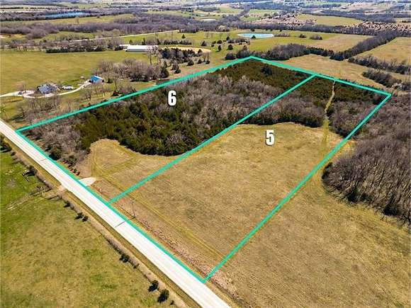 7.6 Acres of Residential Land for Sale in Paola, Kansas