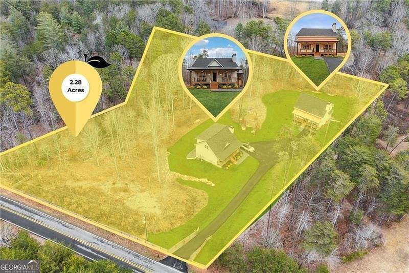 2.3 Acres of Residential Land with Home for Sale in Clarkesville, Georgia