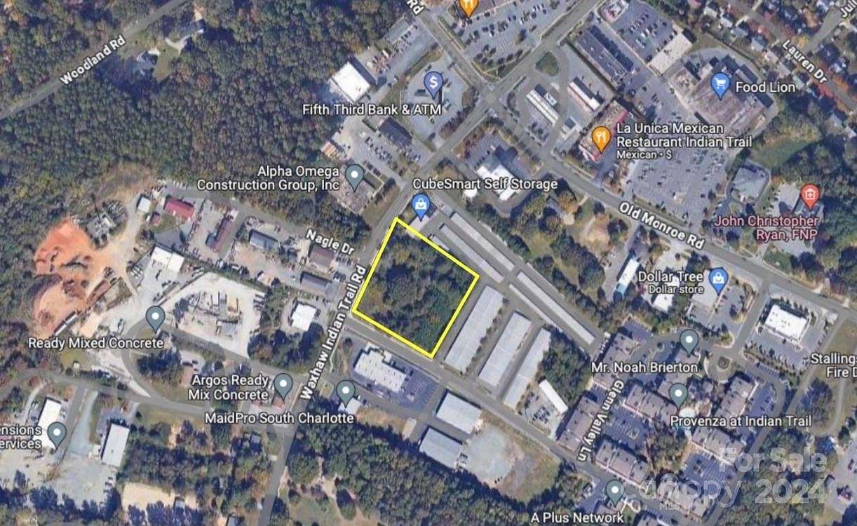 2.4 Acres of Commercial Land for Sale in Indian Trail, North Carolina