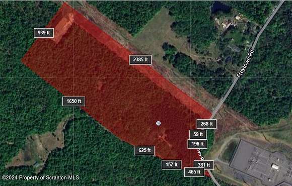 53 Acres of Recreational Land for Sale in Covington Township, Pennsylvania