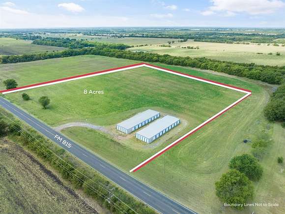 8 Acres of Commercial Land for Sale in Trenton, Texas